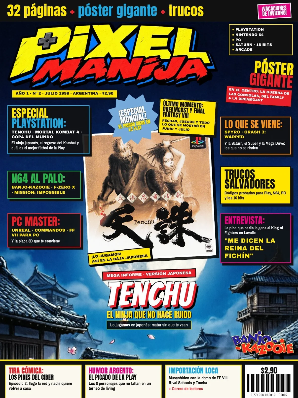 Tapa de Pixel Manija Nº 2