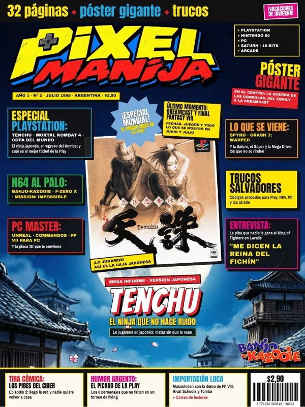 Tapa de Pixel Manija Nº 2