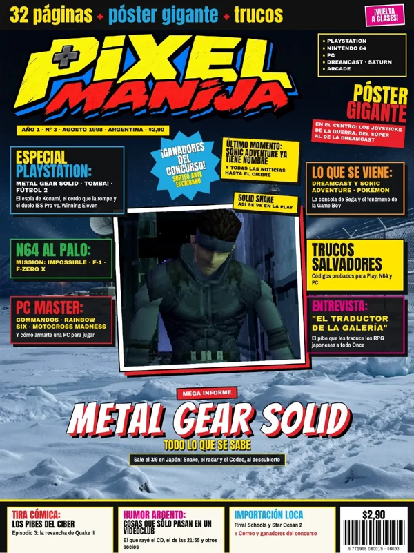 Tapa de Pixel Manija Nº 3