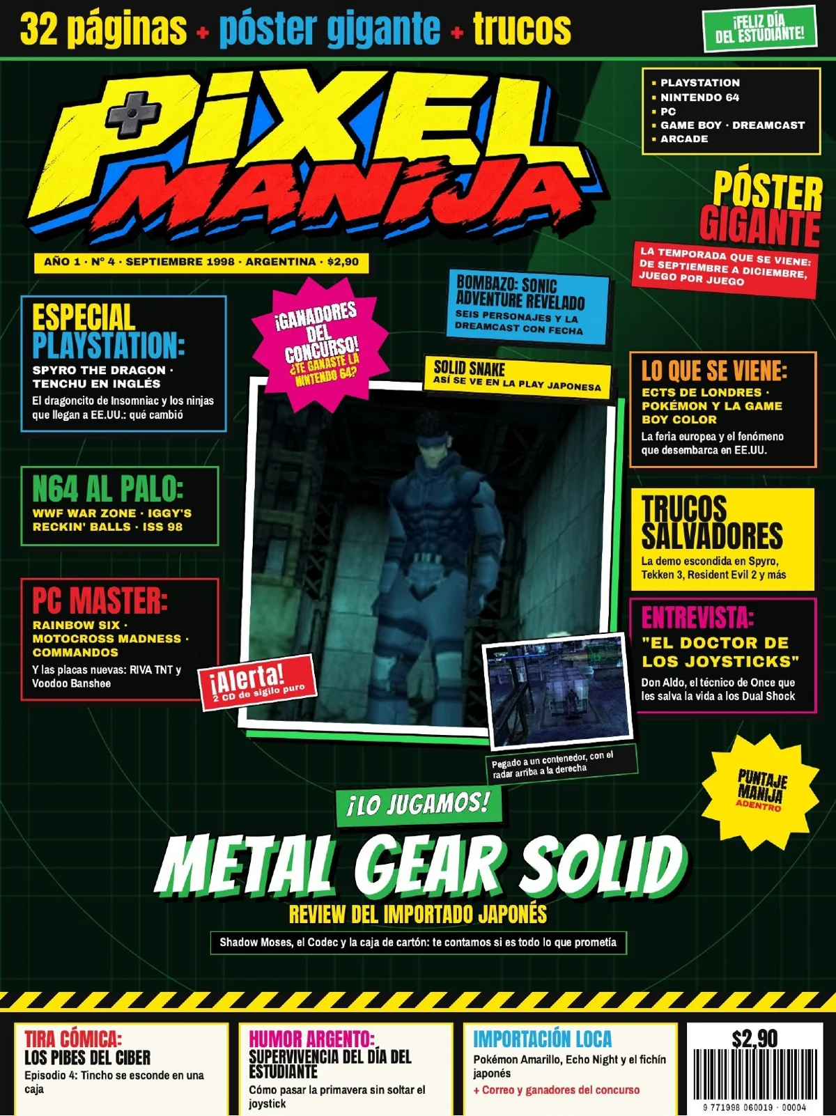 Tapa de Pixel Manija Nº 4