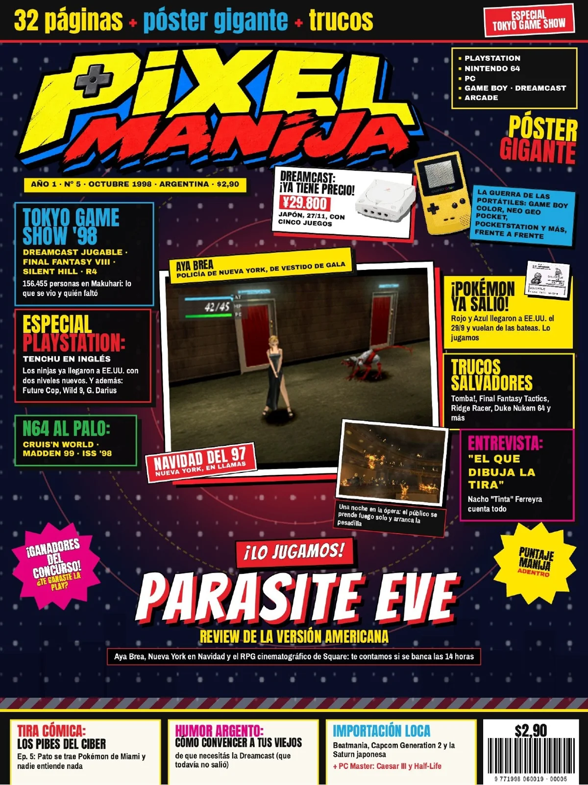 Tapa de Pixel Manija Nº 5