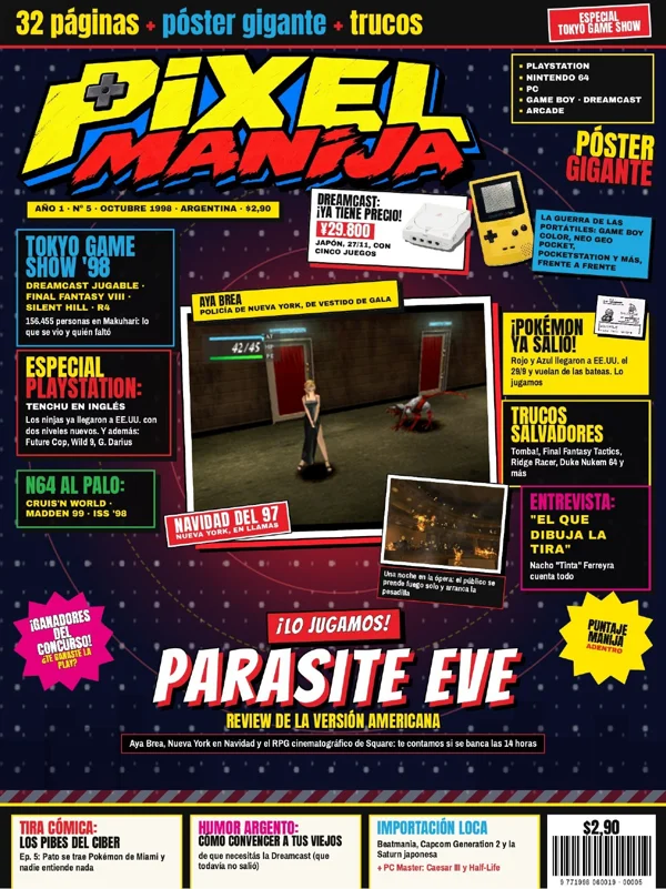 Tapa de Pixel Manija Nº 5