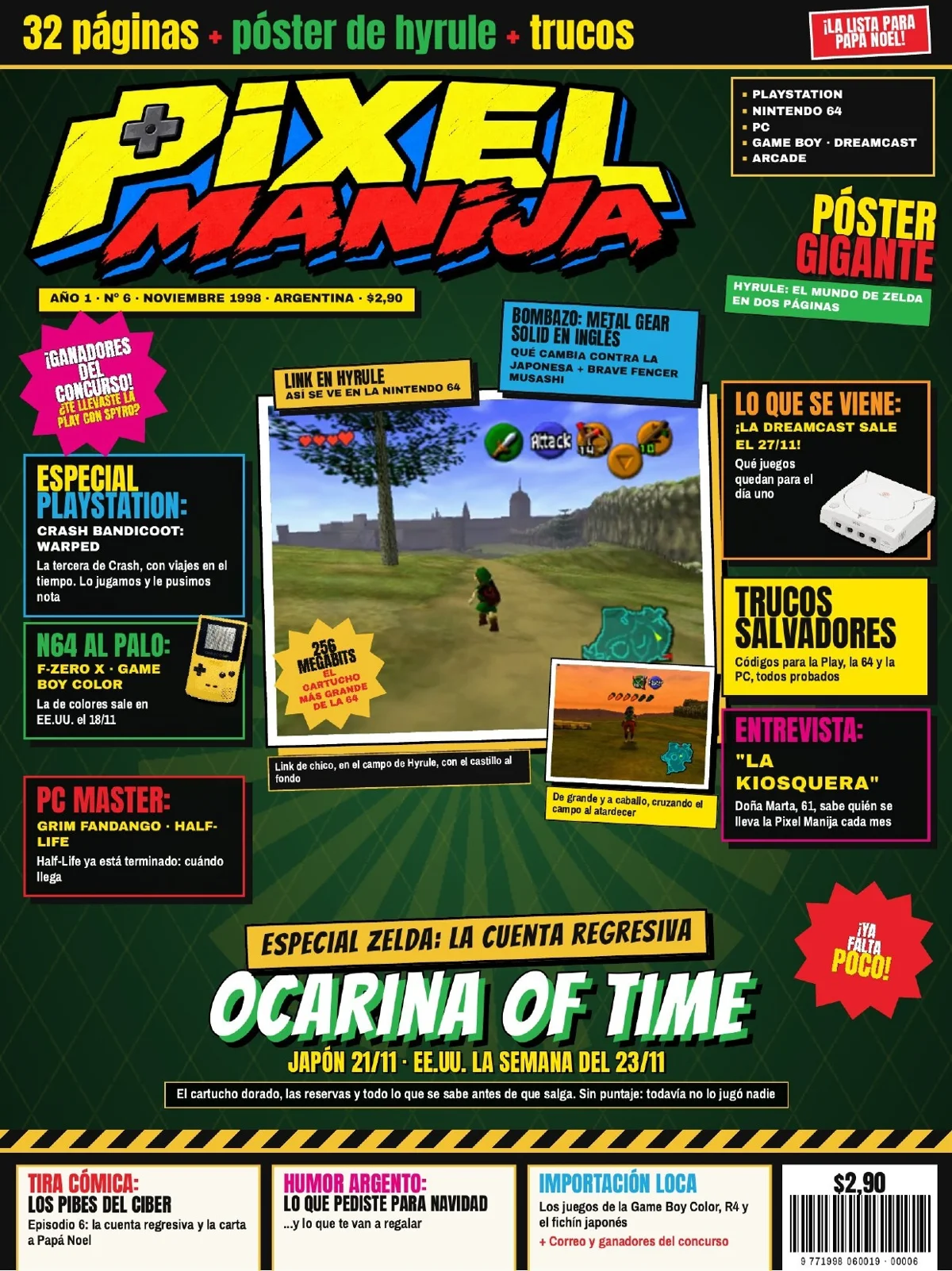 Tapa de Pixel Manija Nº 6