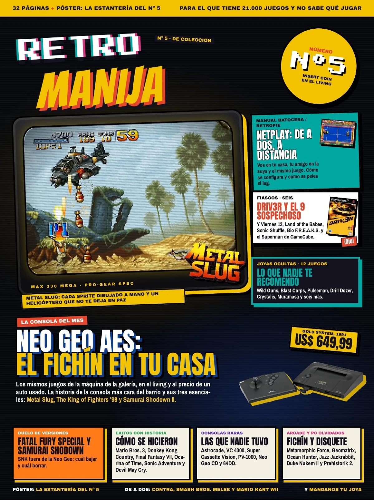 Tapa de Retro Manija Nº 5