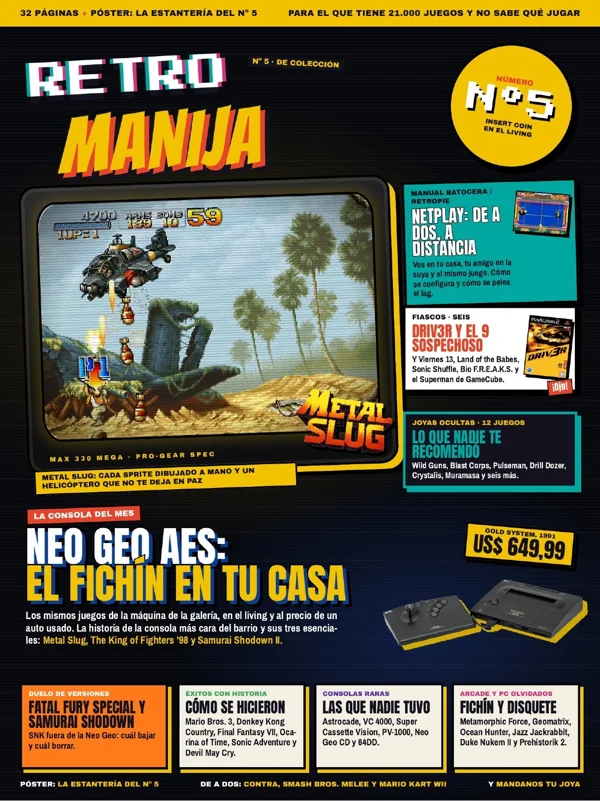 Tapa de Retro Manija Nº 5