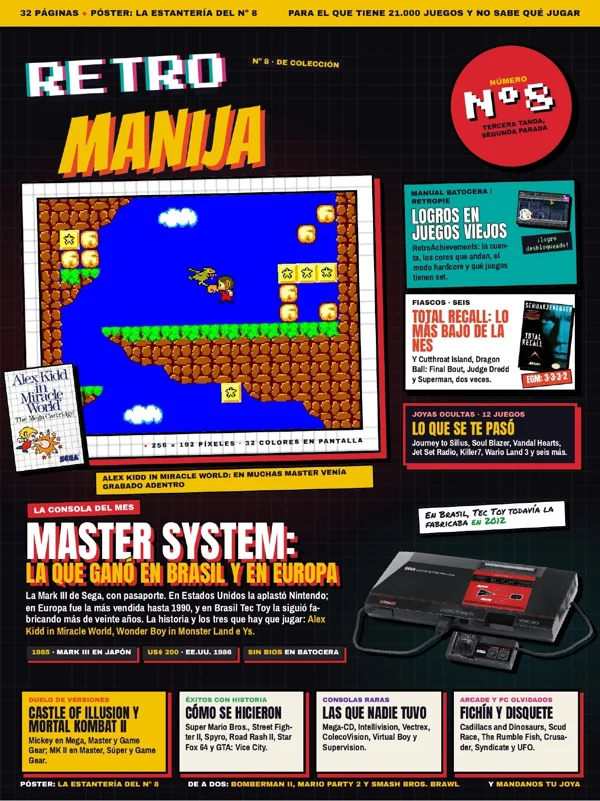 Tapa de Retro Manija Nº 8